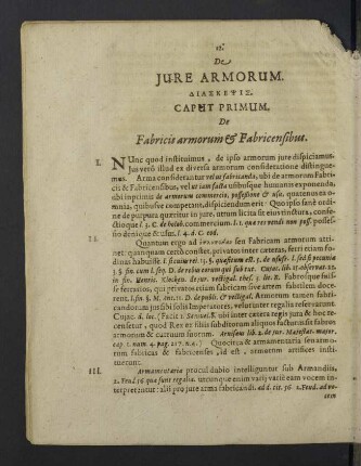 De Jure Armorum.