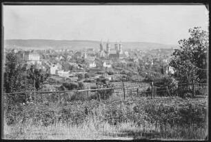 Naumburg. Blick auf Naumburg