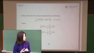 Variance Components Estimation for Linear Mixed Models