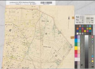 Kirchhellen (Kirchhellen), Umlegung Holthausen, Schätzungsriß Nr. 2 Flur 16,18,32,37