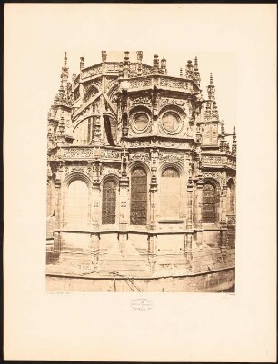 St. Pierre, Caen: Ansicht des Chores der Kirche St. Pierre von Osten