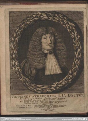 Iohannes Strauchius I. U. Doctor