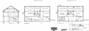 Besigheim: Umbau EG Wohnungsgrundrisse Empfangsgeb. Wohnung