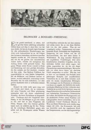 Bildhauer J. Bossard, Friedenau