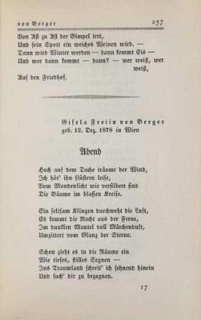 Gisela Freiin von Berger