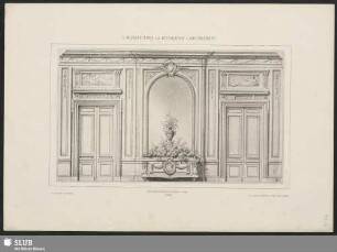 Dekoration und Möbel in der Innenarchitektur