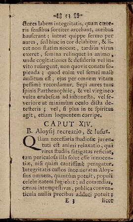 Caput XIV. - Caput XVIII.