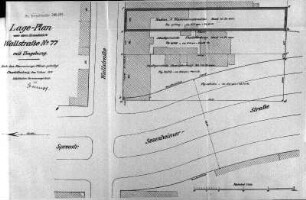 Lageplan (190), 14. Juni 1911