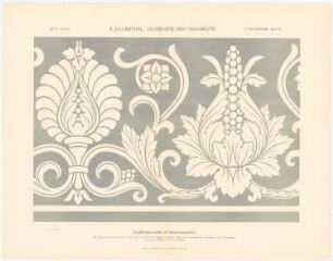 Grammatik der Ornamente: Aufstrebendes Friesornament, Heft 2. Blatt 15.
