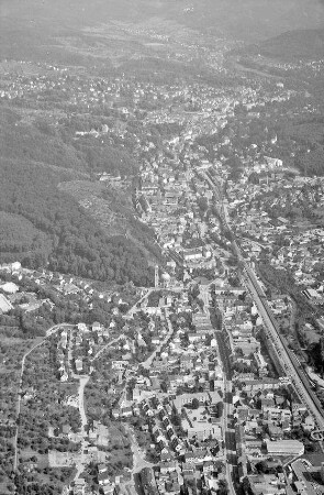 Baden-Baden: Oostal, von Westen