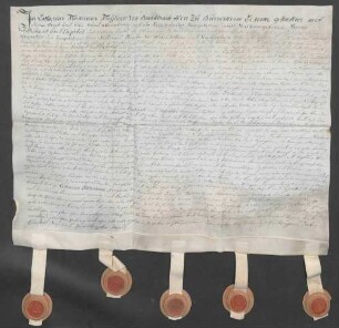 Instrumentum probationis Franz Lothar von Breidbachs zu Bürresheim.