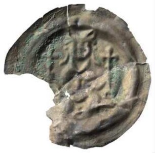 Fundmünze, Brakteat, 1200 - 1225?