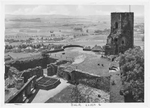 Stolpen. Burgruine, Siebenspitzenturm