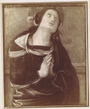 Pietro Perugino: Die Heilige Flavia, Pinakothek, Vatikanische Museen, Rom