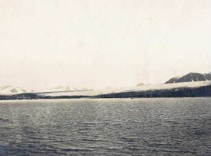 Spitzbergen. Gletscher in der Crossbay