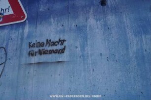 Keine Macht für Niemand