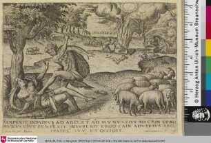 [Kain tötet seinen Bruder Abel; Cain tuant son frère Abel]