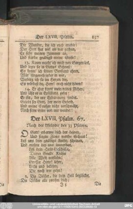 Der LXVII. Psalm. 67.