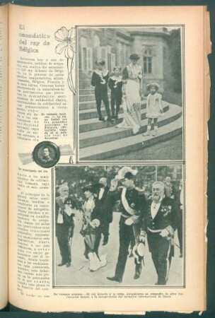 El onomástico del rey de Bélgica