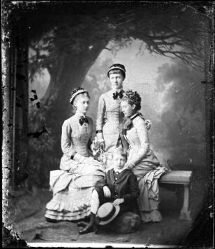 Marie Anna, Elisabeth, Margarete und Ernst von Sachsen-Altenburg