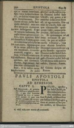 Pauli Apostoli Epistola Ad Ephesios