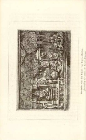 Bas-relief van den tempel van Boeroe-Boedor