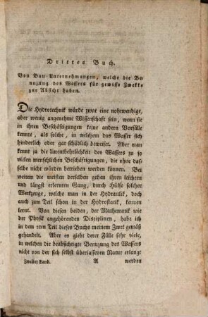 Johann Georg Büsch Professors in Hamburg Versuch einer Mathematik zum Nuzzen und Vergnügen des bürgerlichen Lebens, 3,3. Praktische Darstellung der Bauwissenschaft, Uebersicht des gesamten Wasserbaues ; 2