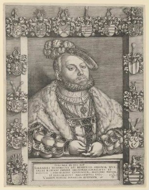 Bildnis des Iohannes Fridericvs, Kurfürst von Sachsen