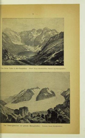 Die Hohe Tatra in den Karpathen