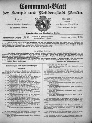 1887,13: No. 13, 27. März 1887
