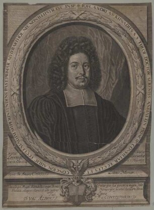 Bildnis des Ioh. Andreas Kunadus