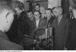 Dresden. Technische Hochschule Dresden (ab 1961: Technische Universität Dresden (TUD), Professor Smirnow, Dezember 1953