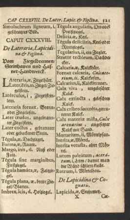 Caput CXXXVIII.