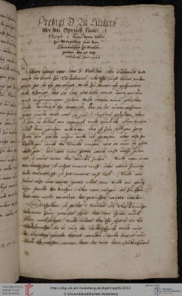 Predigt 14/1538
