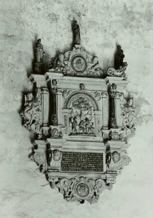 Epitaph für den Bürgermeister J. Rudolph : Burg bei Magdeburg
