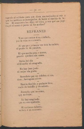 Refranes