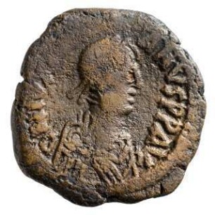 Münze, Follis, 532 - 537