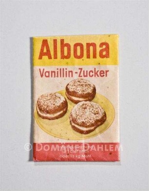 Päckchen "Vanillin-Zucker" von "Albona"
