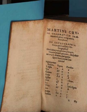 Martini Crvsii grammaticae graecae, cum latina congruentis, pars ..., 2