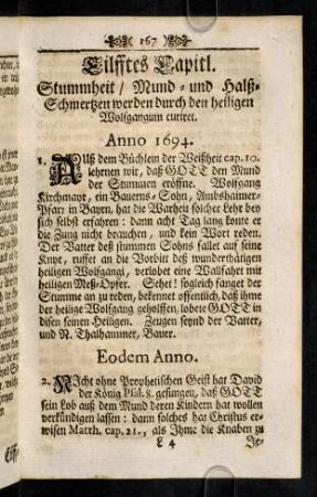 167-177, Eilfftes Capitl