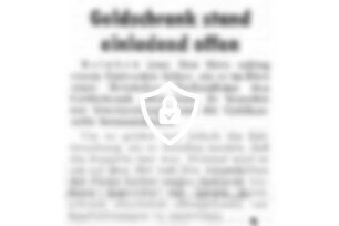 Geldschrank stand einladend offen