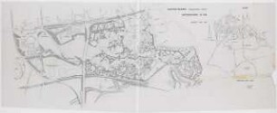 Bundesgartenschau 1969, Dortmund: Gesamtentwurf, Verkehrsplan 1:10000, 1:2000