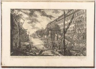 Veduta del Porto di Ripa Grande (Ansicht des Hafens der Ripa Grande), aus der Folge "Vedute di Roma"