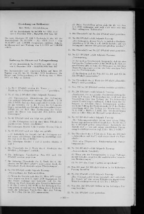 Änderung der Dienst- und Vollzugsordnung