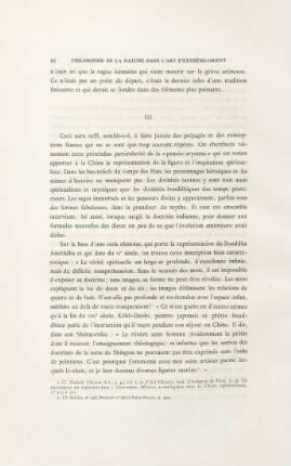 III. [L'unité de déeloppement de l'art chinois]