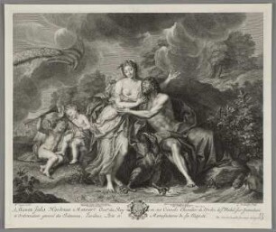 Jupiter und Juno auf dem Berg Ida