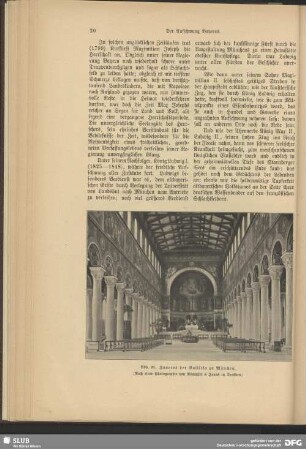 Inneres der Basilika zu München