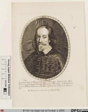 Bildnis Karl Ferdinand (Prinz von Polen u. Schweden), 1625-55 Fürstbischof von Breslau