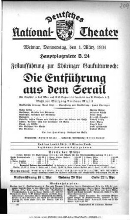 Die Entführung aus dem Serail