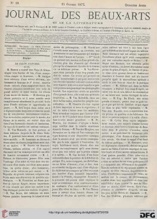 Nr. 19 (15. Octobre 1873)